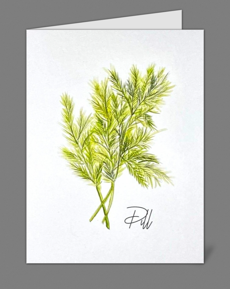 "Herbs Series" Muli-pack Notecards