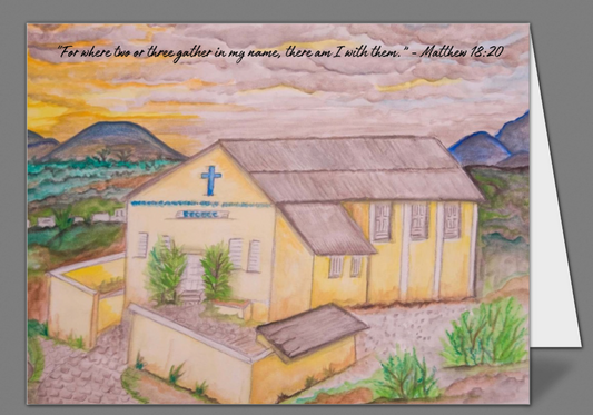 "Center of Hope" Notecards