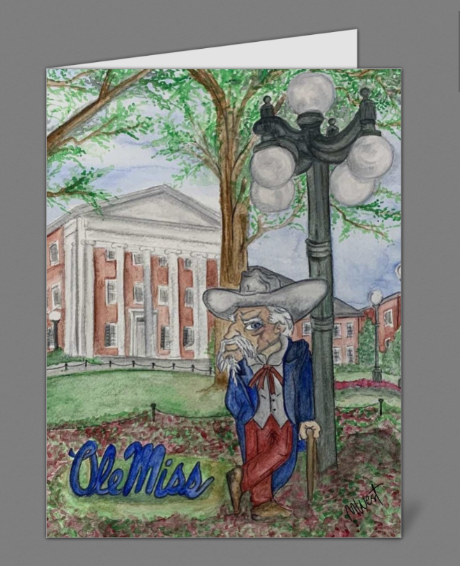 "Colonel Reb at the Lyceum" Notecards