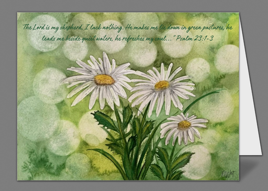 "Comin' Up Daisies" notecards