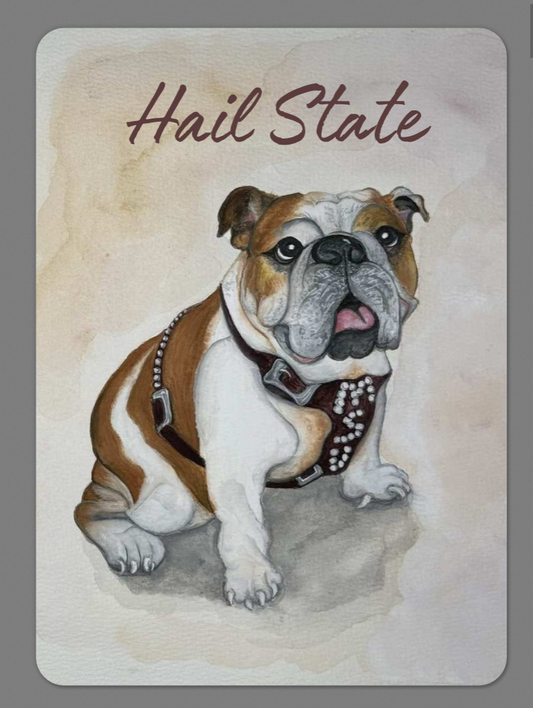 MSU Bulldog Playing Cards